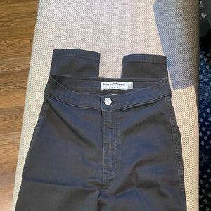 AMERICAN APPAREL black skinny jean, size M